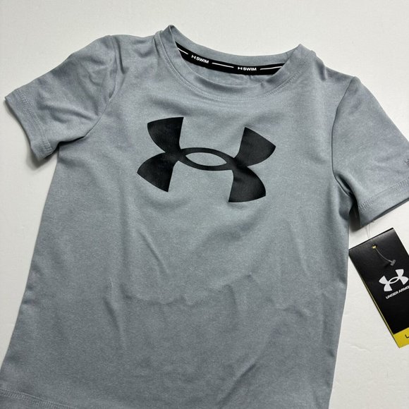 New! Under Armour Gray Rashguard - Picture 2 of 4